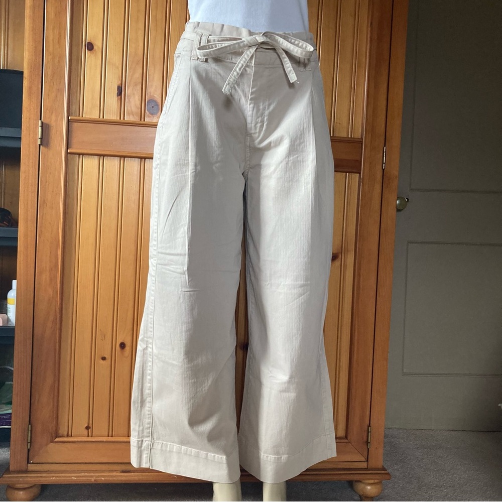 American Eagle Outfitters flare pants with Belt